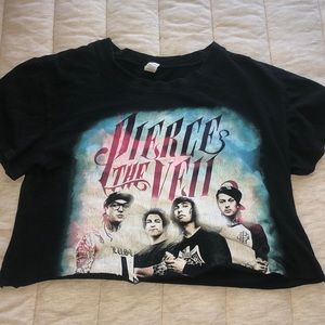 Pierce the veil crop top